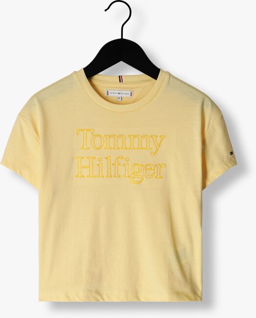 Gelbe TOMMY HILFIGER T-shirt TOMMY HILFIGER STITCH TEE S/S - large