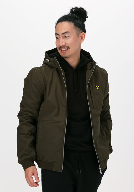 Grüne LYLE & SCOTT Jack SOFTSHELL JACKET - large