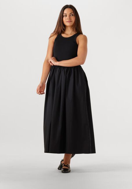 Schwarze SECOND FEMALE Maxikleid NULANA DRESS - large