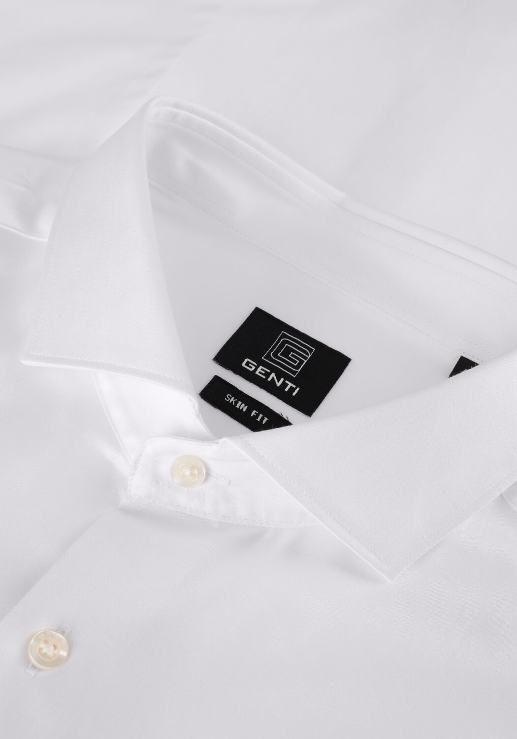 Wei&szlig;e GENTI Klassisches Oberhemd S9254-1109 - large