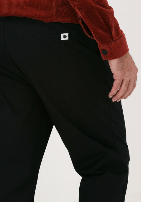 Schwarze ANERKJENDT Chino AKJULIUS COTTON PLEAT PANT - large