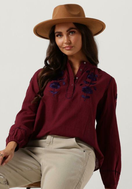 Bordeaux ANTIK BATIK Blusen ISLA BLOUSE - large