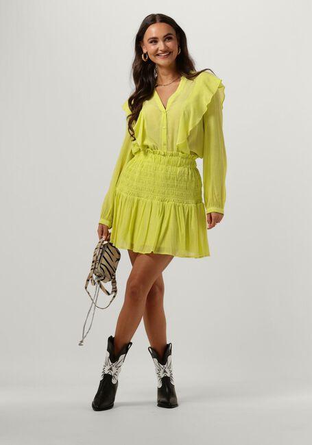 Gelbe STUDIO AMAYA Minirock COCO SKIRT - large