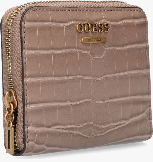 Taupe GUESS Portemonnaie KATEY SLG SMALL ZIP AROUND - large