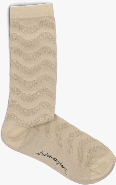 Weiße BECKSONDERGAARD Socken DOPAMINA GLITTER SOCK - large