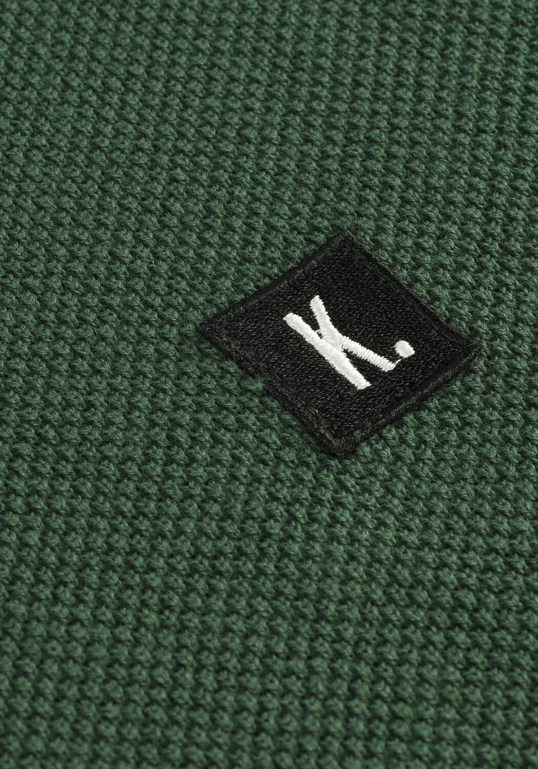 Gr&uuml;ne KULTIVATE Pullover KN STRUCTURE MOCK - large