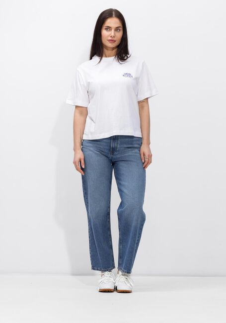 Wei&szlig;e CALVIN KLEIN T-shirt SS BOXY GRAPHIC T-SHIRT - large