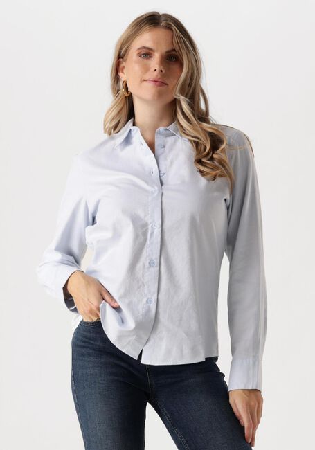 Hellblau TOMMY HILFIGER Blusen OXFORD COTTON REGULAR SHIRT - large