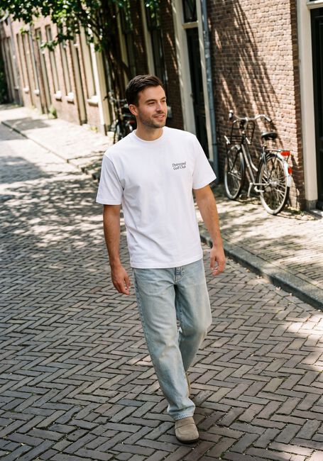 Wei&szlig;e DSTREZZED Polo-Shirt COLLIN ARTWORK TEE - large
