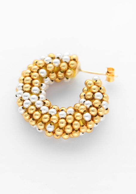 Goldfarbig LOTT. GIOIELLI Schmuck CE GB ROUND CREOLE S - large