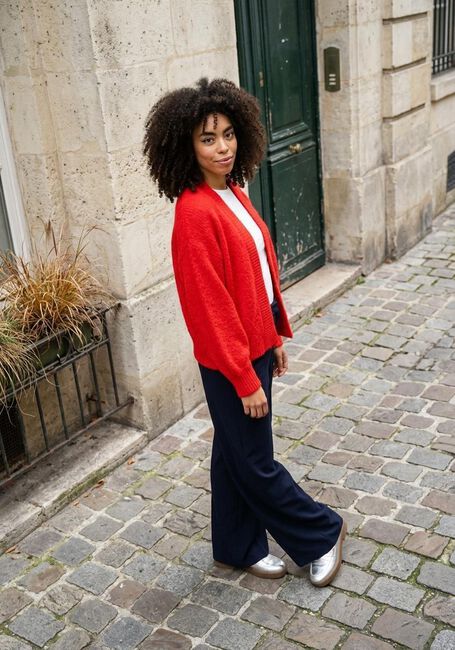 Blaue SUMMUM Hose TROUSERS VISCOSE BLEND STRETCH - large