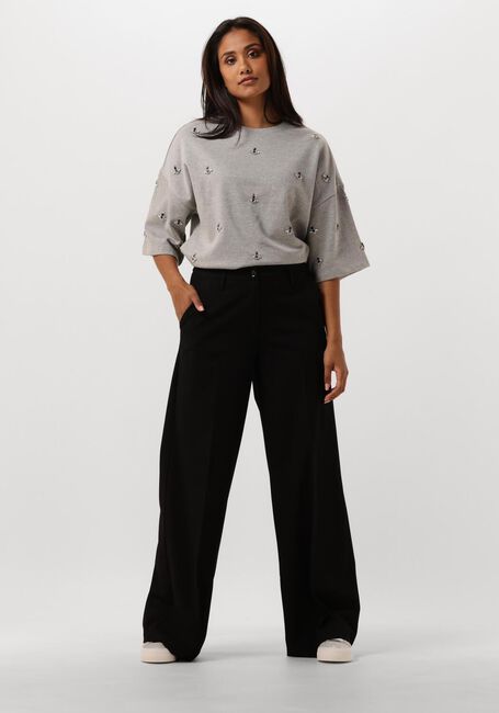 Schwarze SUMMUM Hose TROUSERS VISCOSE BLEND STRETCH - large