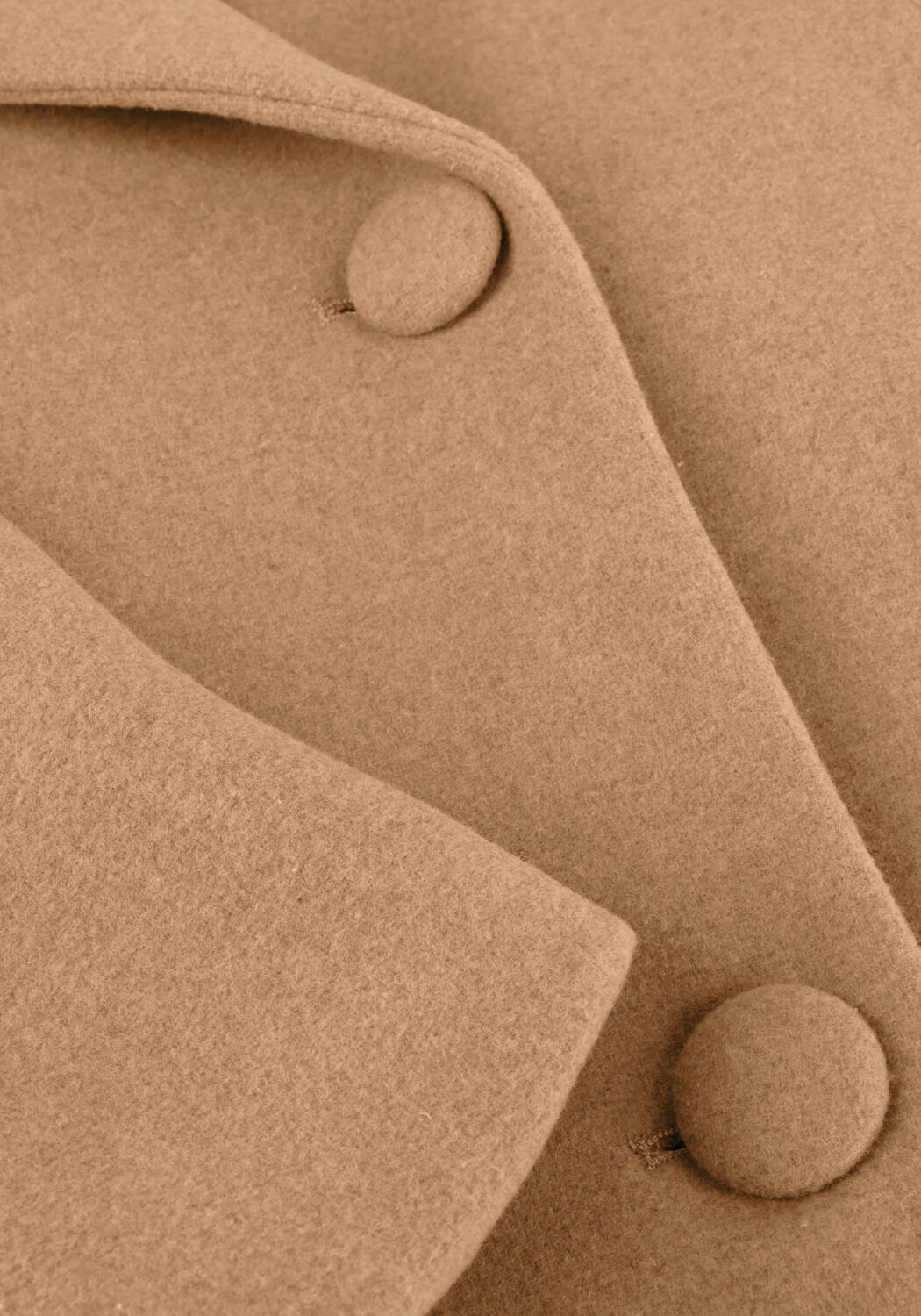 Camelfarbene INWEAR Jack PERRYIW SHORT COAT - large