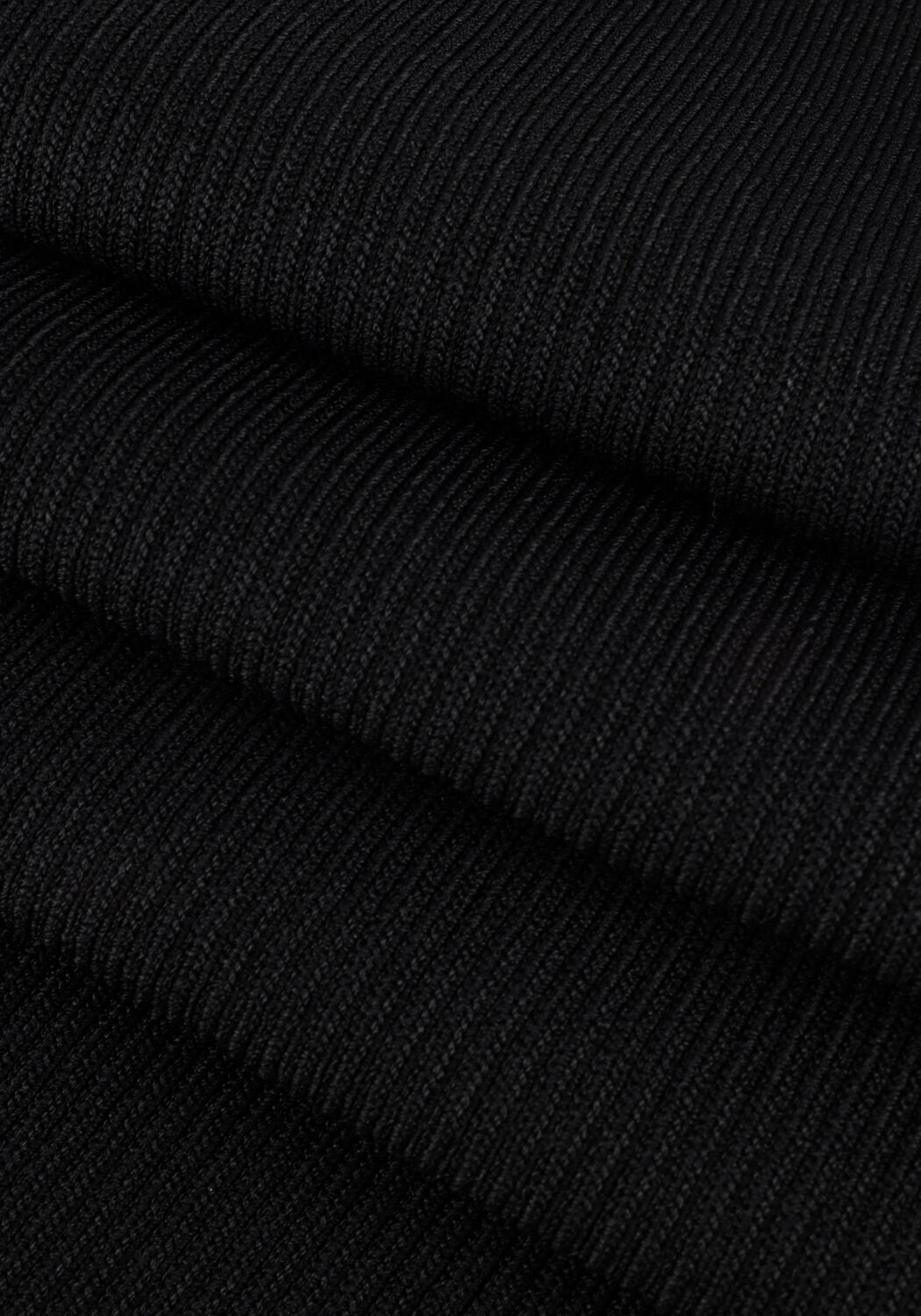 Schwarze NOTES DU NORD Midikleid ELENA KNITTED DRESS - large