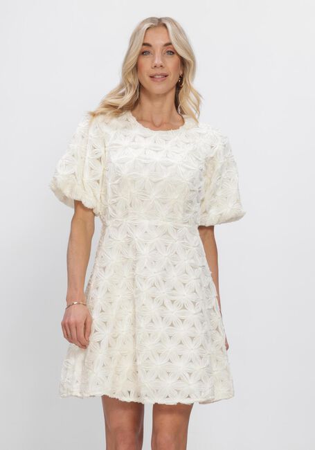 Nicht-gerade weiss FREEBIRD Kleider WV-3D-VOILE-FLOWER-26-1 - large