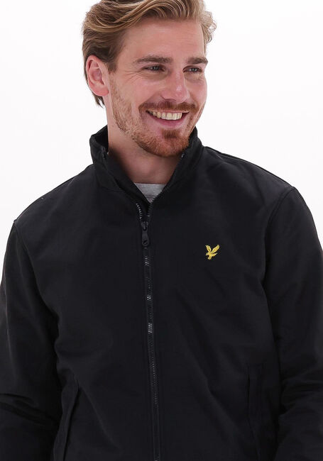 Schwarze LYLE & SCOTT Jack FLEECE LINED FUNNEL NECK JACKET - large