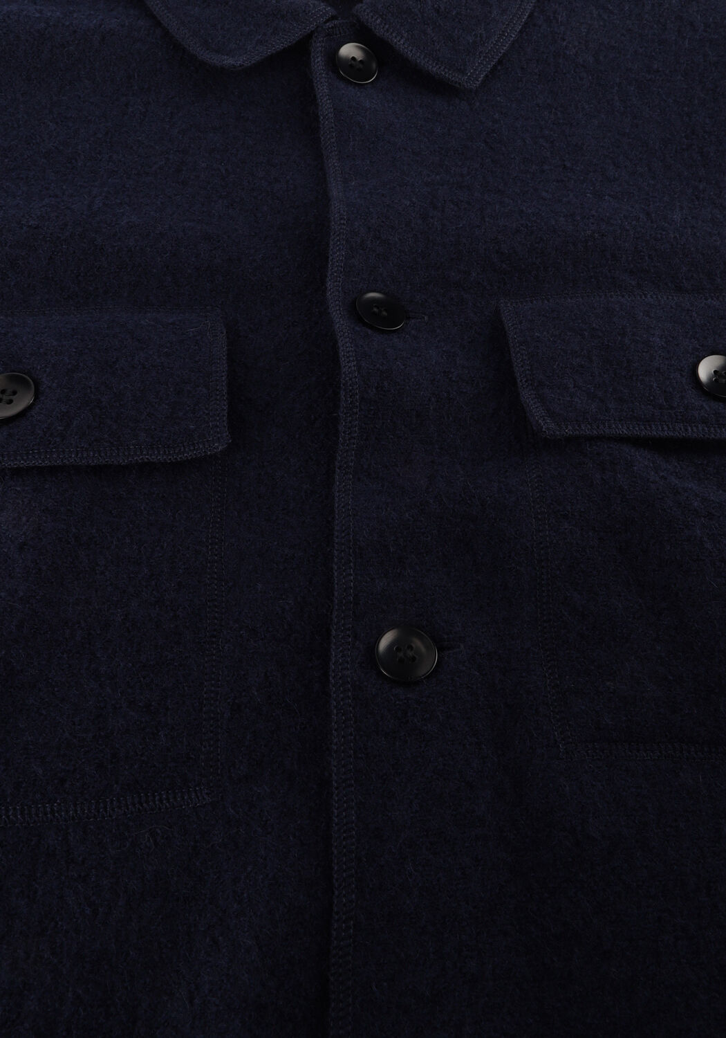 Dunkelblau SELECTED MEN Overshirt SLHNEALY LS KNIT WORKWEAR CARDIGAN - large