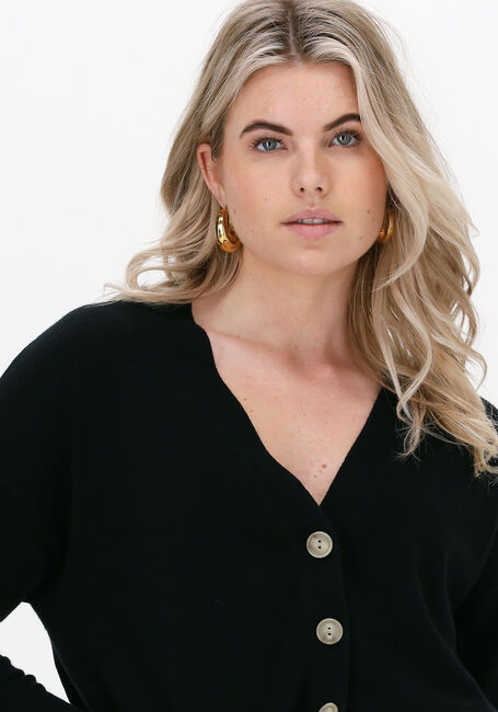 Schwarze NOT SHY Strickjacke JUANA - large
