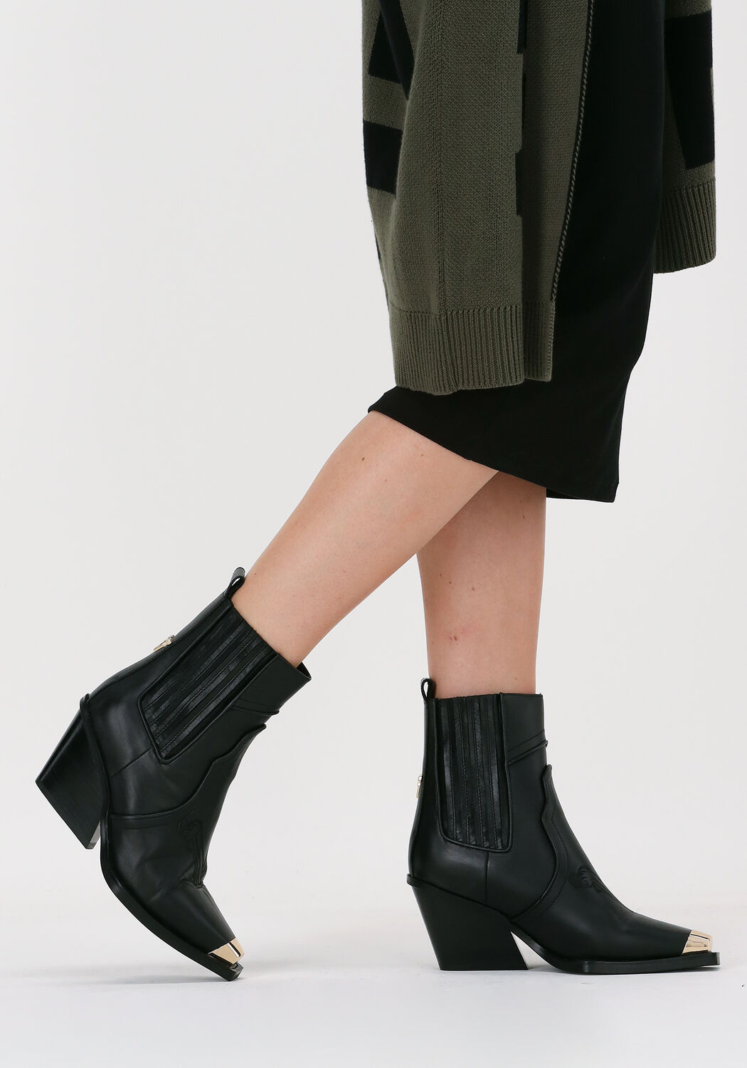 Schwarze JOSH V Stiefeletten LOUIS - large