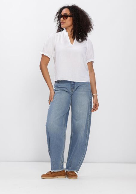 Wei&szlig;e NEO NOIR Top ODESA LINEN BLOUSE - large