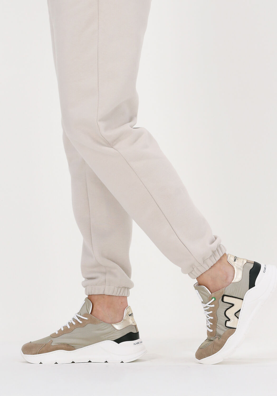 Beige WOMSH Sneaker Low WAVE - large