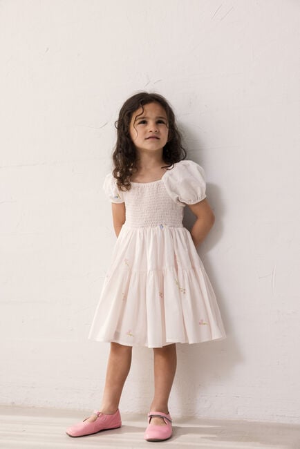 Beige MARMAR COPENHAGEN Midikleid DYMAN - large