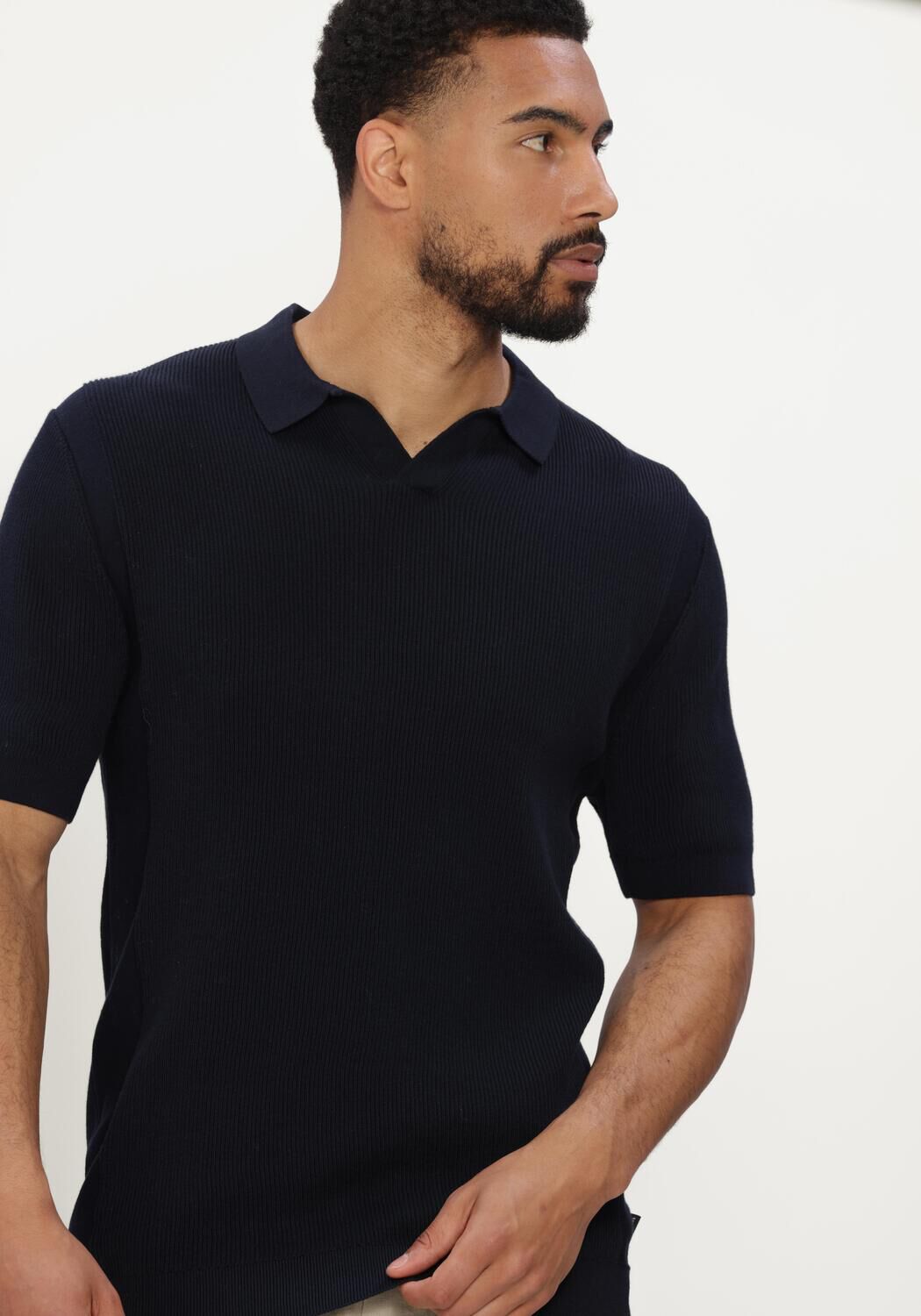 Dunkelblau SAINT STEVE Polo-Shirt EVAN-S - large