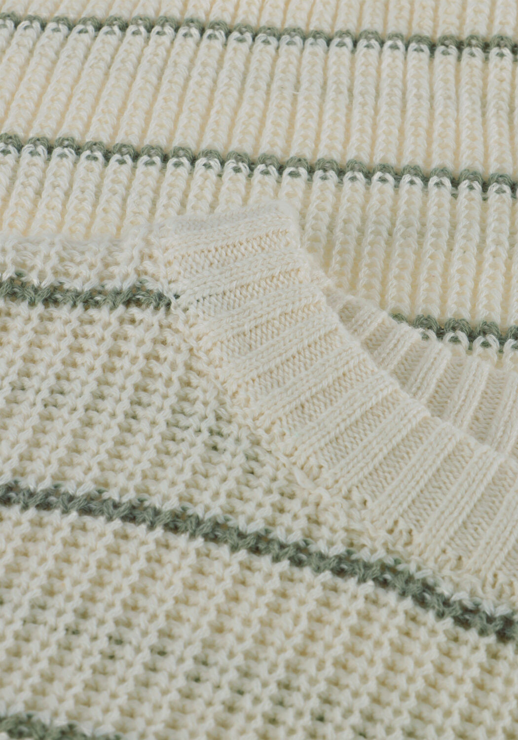 Beige LIL' ATELIER Pullover NMMEMLEN LS KNIT STRIPES LIL - large