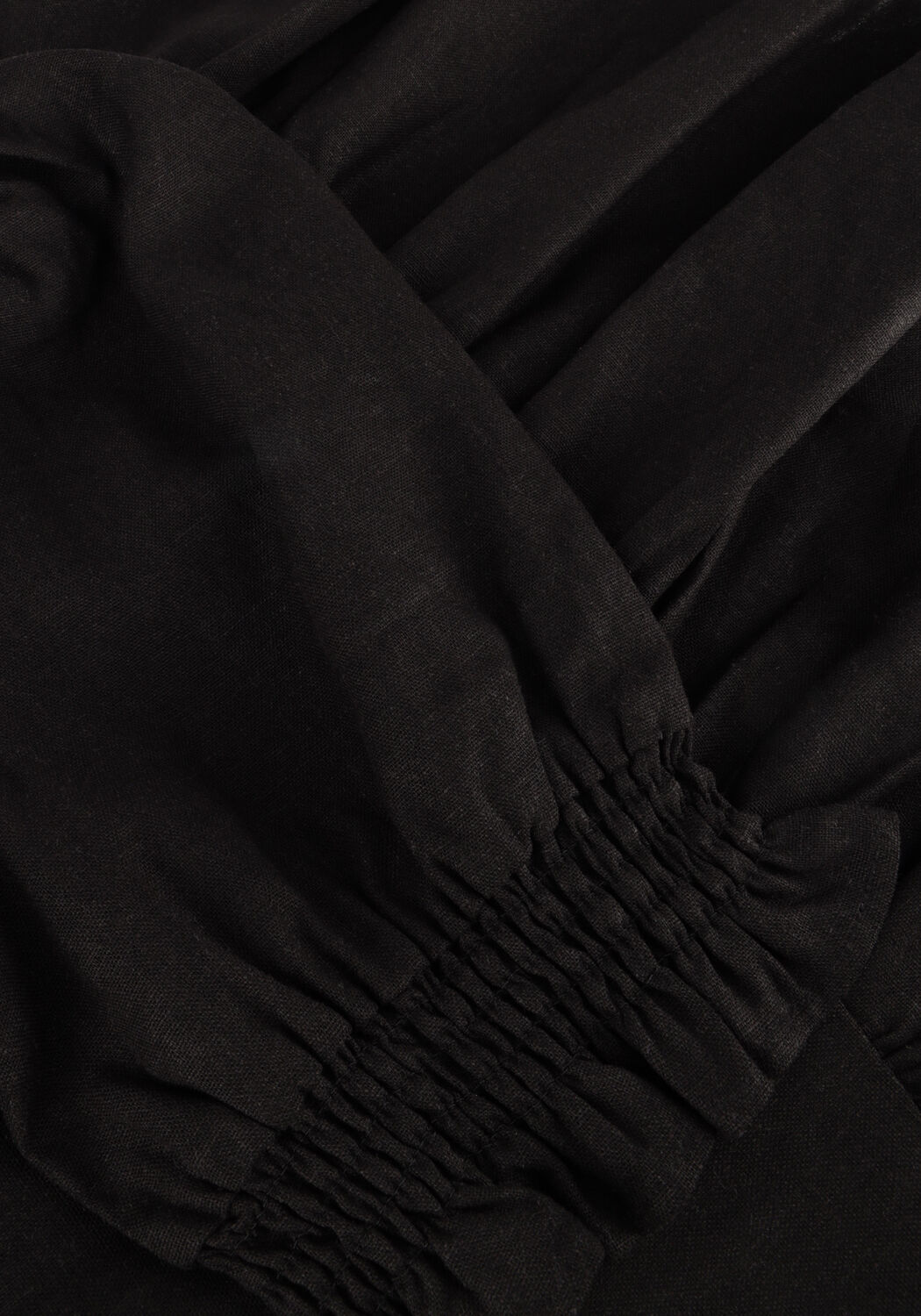 Schwarze Y.A.S. Minikleid YASFLAXY SS WRAP DRESS - large