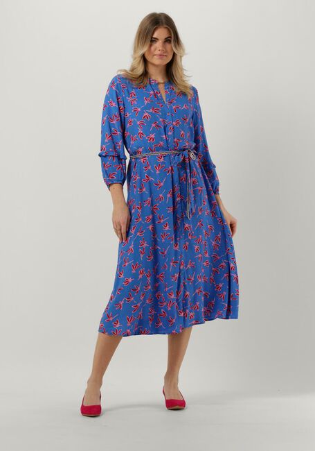 Blaue POM AMSTERDAM Midikleid DRESS SAM 7244 - large
