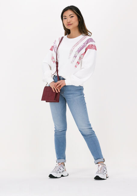 Weiße LEON & HARPER Sweatshirt SORTIE JC55 STAR - large