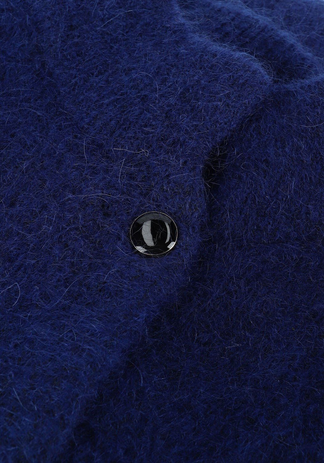 Blaue GESTUZ Strickjacke DEBBY GZ SHORT CARDIGAN - large