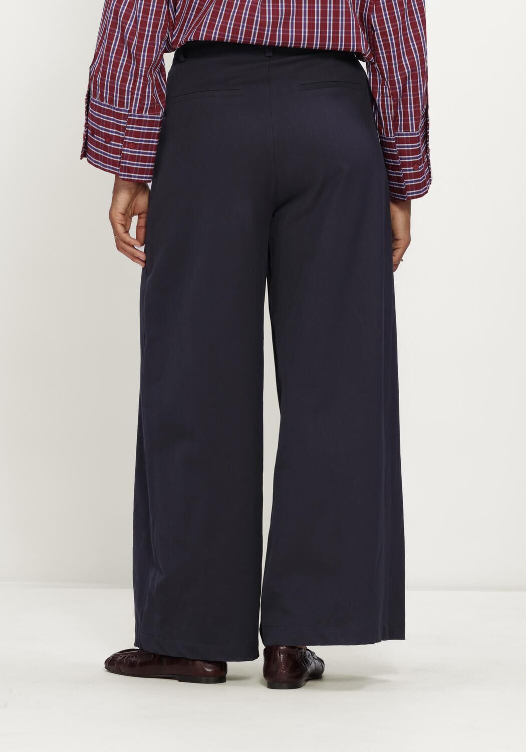 Blaue CO'COUTURE Hosen 41147 DEMICC BARREL PANT - large