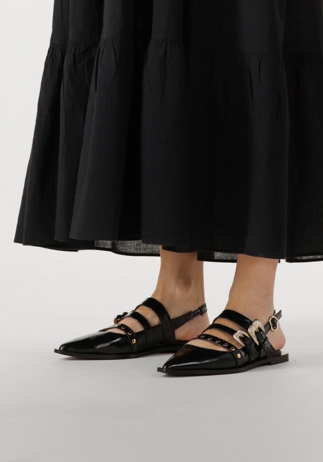 Schwarze TORAL Slingbacks MADISON - large