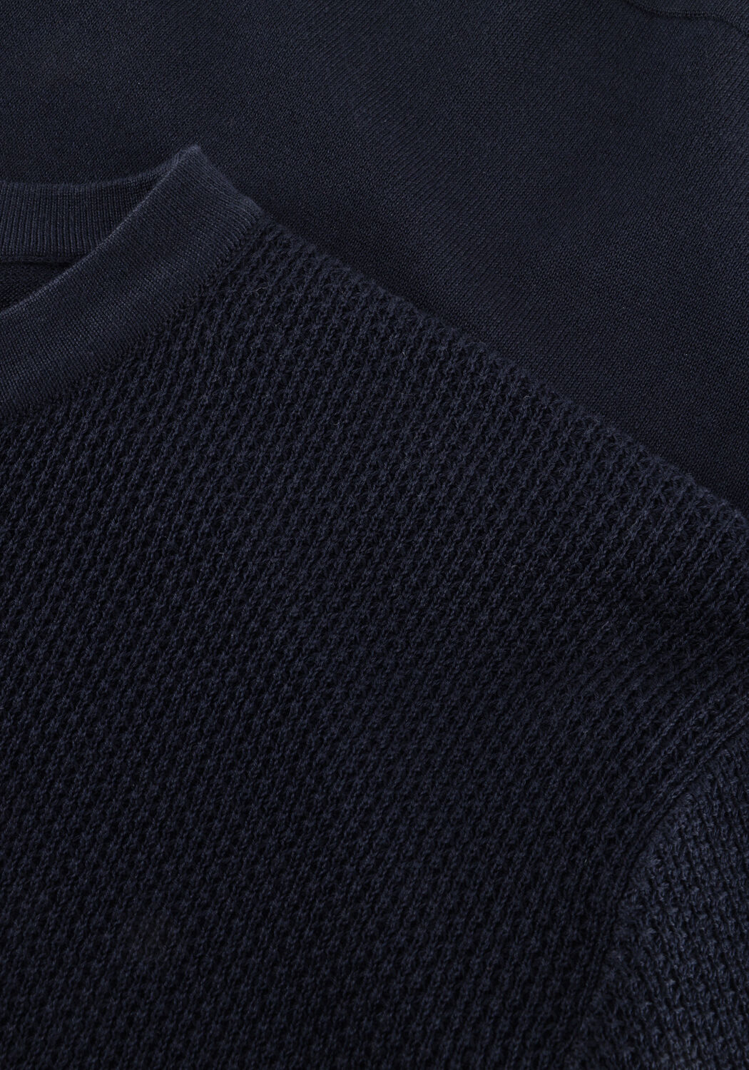 Dunkelblau GENTILUOMO Polo-Shirt ROUND NECK SS - large