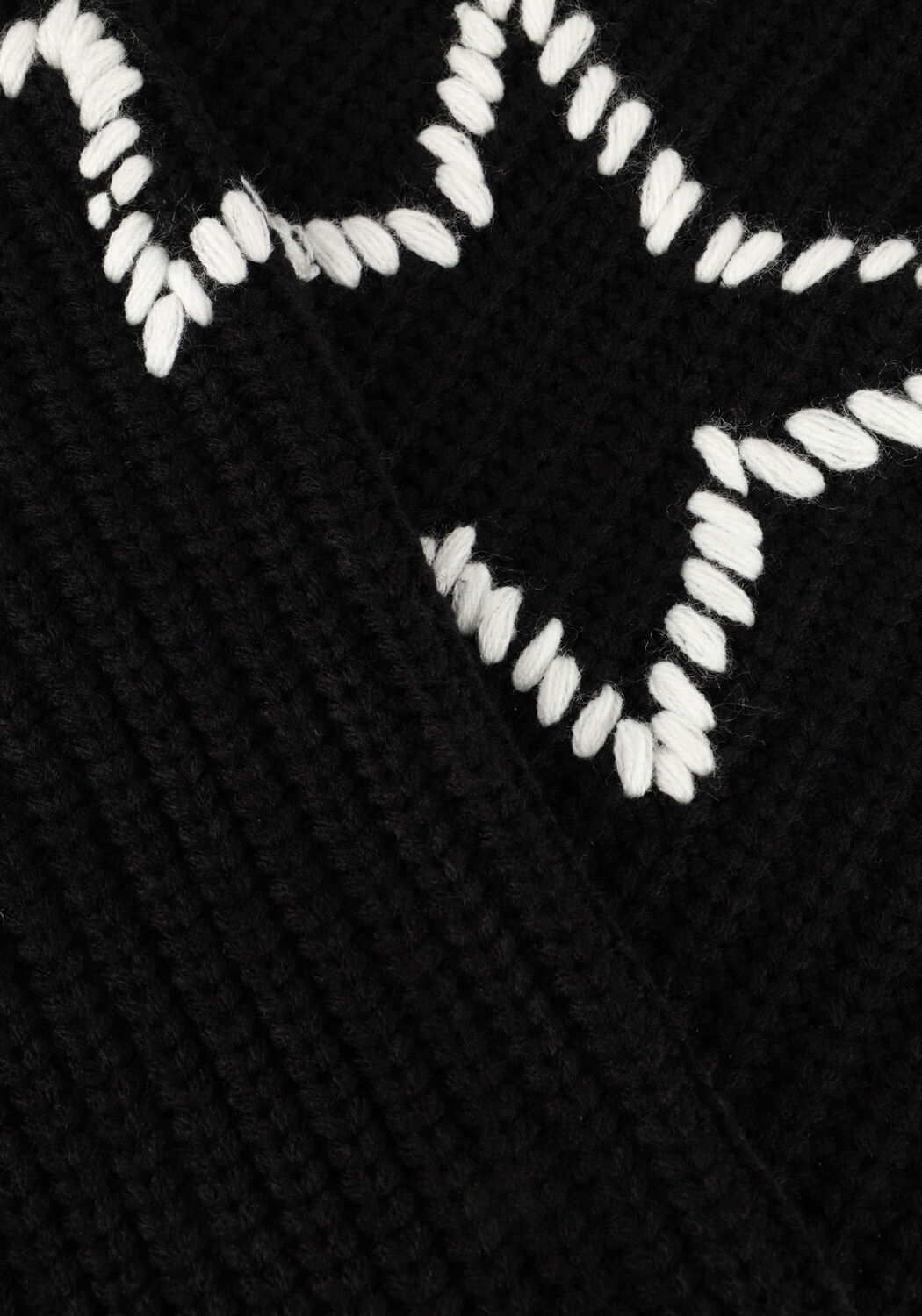 Schwarze NUKUS Pullover ATLANTA PULLOVER - large