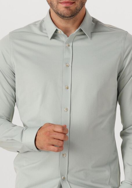 Hellgrau CAST IRON Klassisches Oberhemd CF TECH TWILL JERSEY - large
