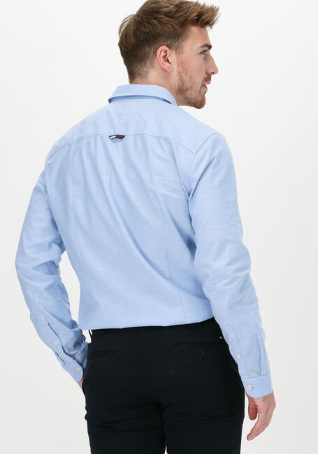Hellblau TOMMY JEANS Casual-Oberhemd TJM SLIM STRETCH OXFORD SHIRT - large