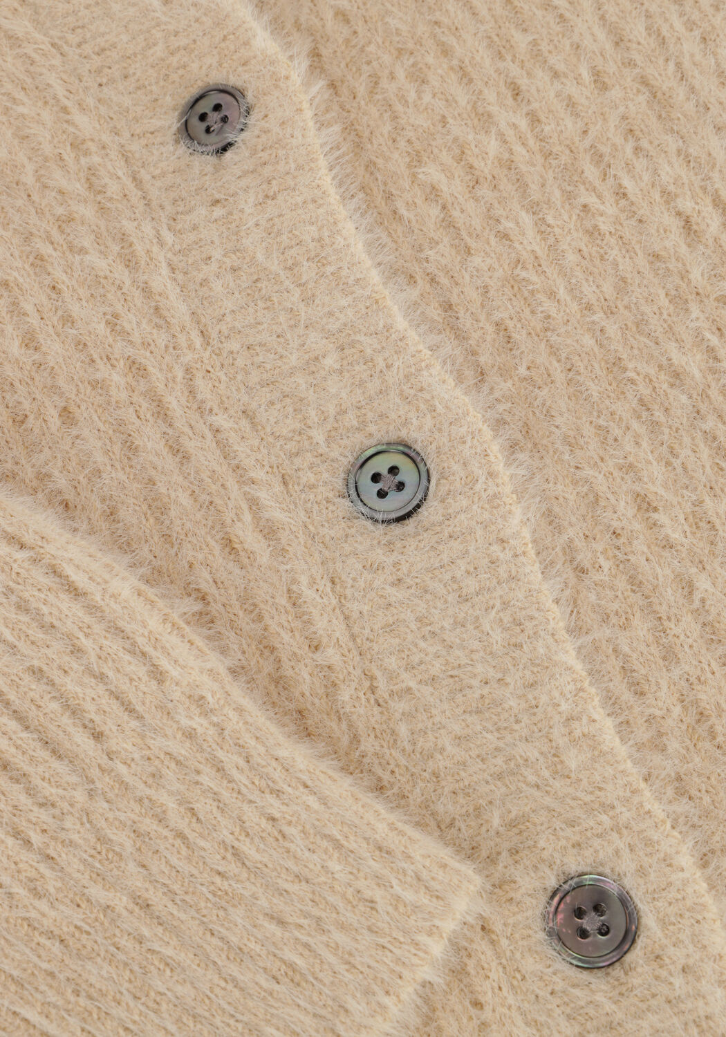 Beige RUBY TUESDAY Strickjacke VANCE FLUFFY CARDIGAN - large