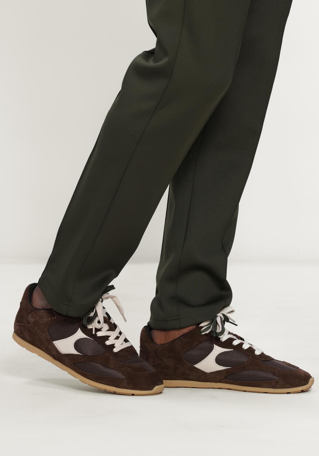 Braune NUBIKK Sneaker Low RILEY MORGAN - large