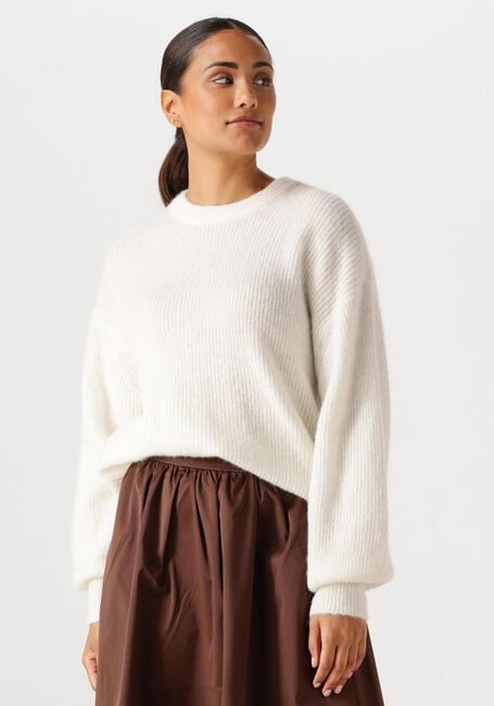 Weiße MSCH COPENHAGEN Pullover MSCHGUSTEL HOPE PULLOVER - large