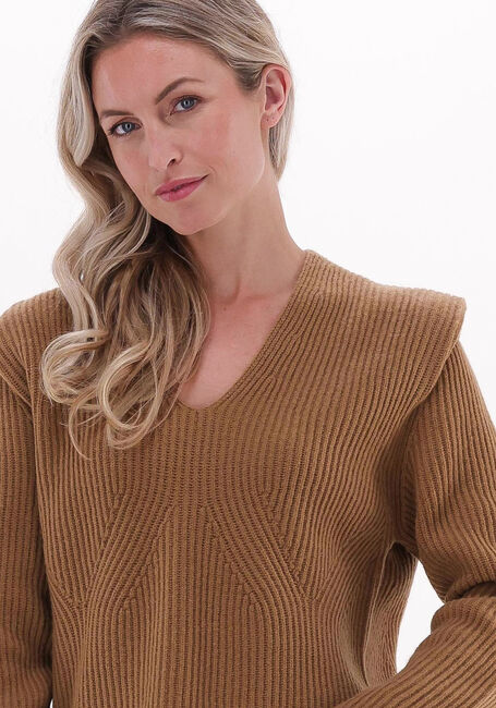 Camelfarbene DRYKORN Pullover JADYN 420041 - large