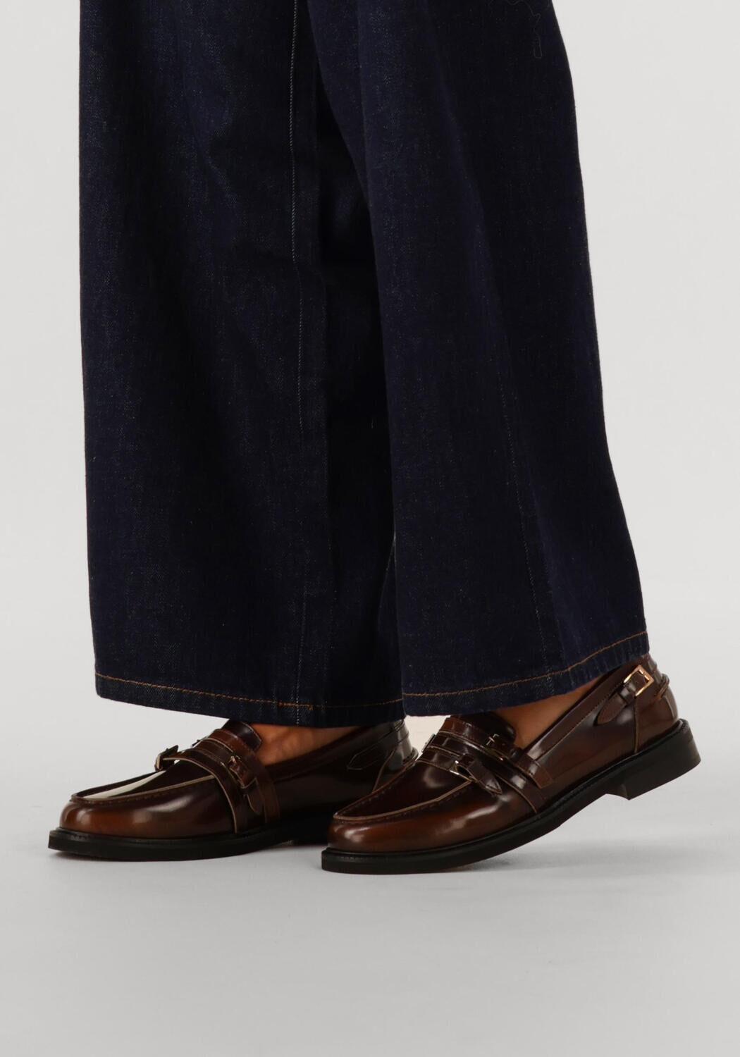 Braune STEFANO LAURAN Loafer 12044 - large