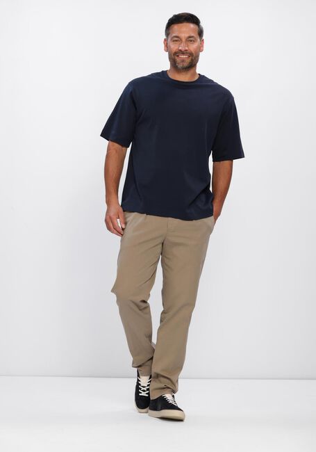 Dunkelblau PROFUOMO T-shirt T-SHIRT CREW NECK HEAVY COTTON - large