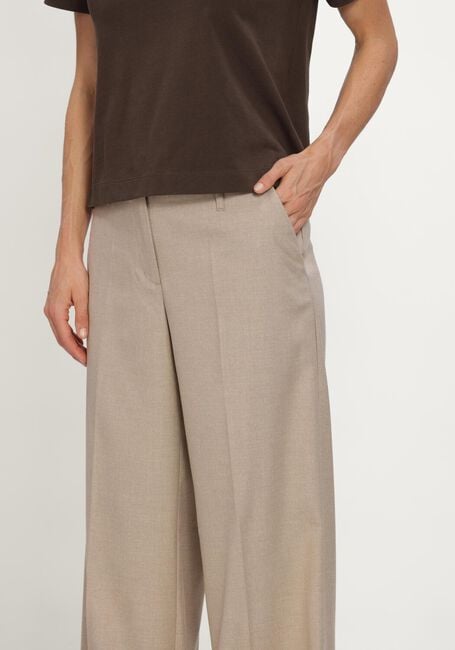 Beige SUMMUM Weite Hose TROUSERS WIDE LEG TWILL - large
