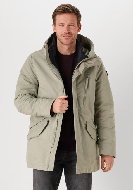 Grüne BUTCHER OF BLUE Parkas GALENA MK.2 3IN1 JACKET - large