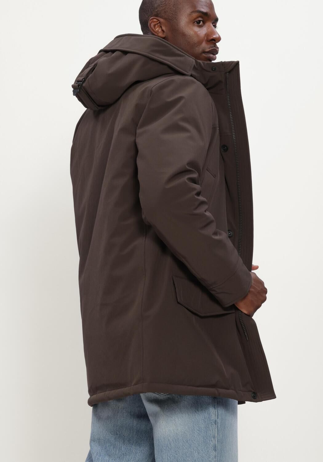 Braune AIRFORCE Jacken SNOW PARKA - large