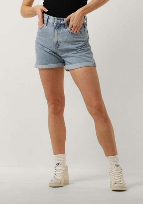 Blaue CALVIN KLEIN Kurze Hose MOM SHORT - large