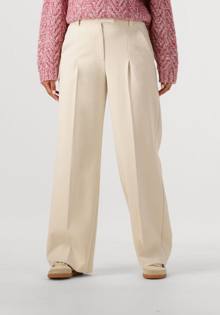 Beige ANOTHER LABEL Weite Hose MOORE PLEATED PANTS - large