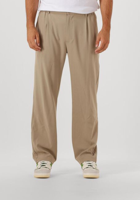 Beige PURE PATH Jogginghose STRAIGHT FIT PANTS - large